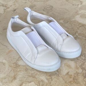 Kin Erennie Leather Slip On Trainers